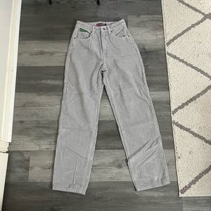Grey EMPYRE corduroy pants